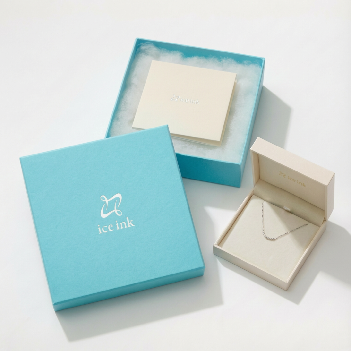 シルバー ラインネックレス